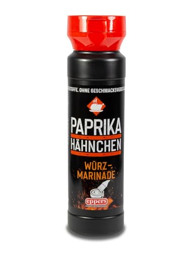 eppers Würz-Marinade Paprika-Hähnchen | Zum Marinieren von Geflügel & Fleisch | Flasche, 250ml eppers Würz-Marinade Paprika-Hähnchen | Zum Marinieren von Geflügel & Fleisch | Flasche, 250ml von Eppers