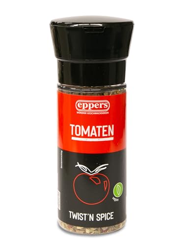 eppers Tomaten Gewürzsalz | Gewürz-Mühle für Tomaten-Gerichte | vielseitig verwendbar | Gewürzmühle, 50g eppers Tomaten Gewürzsalz | Gewürz-Mühle für Tomaten-Gerichte | vielseitig verwendbar | Gewürzmühle, 50g von Eppers