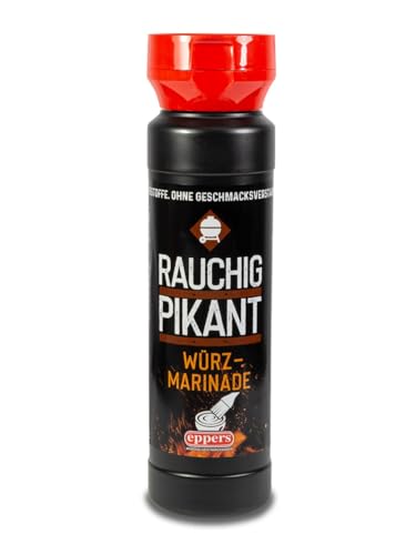 eppers Würz-Marinade Rauchig-Pikant | Zum Marinieren von Fleisch, Geflügel und Gemüse | Flasche, 250ml eppers Würz-Marinade Rauchig-Pikant | Zum Marinieren von Fleisch, Geflügel und Gemüse | Flasche, 250ml von Eppers