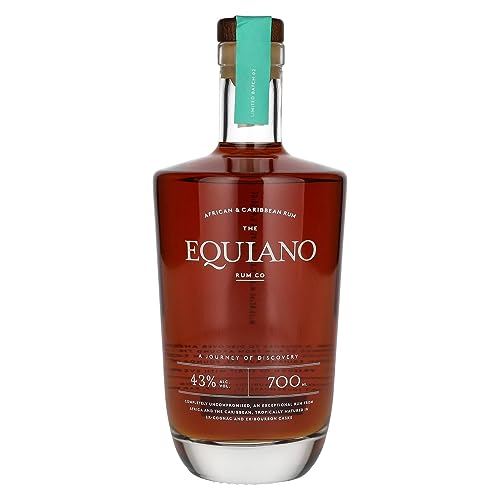 Equiano | African-Caribbean Rum | Mit Geschenkverpackung | 700ml | 43% vol. | Tropische Noten | 100% natürlich ohne Zusätze Equiano | African-Caribbean Rum | Mit Geschenkverpackung | 700ml | 43% vol. | Tropische Noten | 100% natürlich ohne Zusätze von Equiano