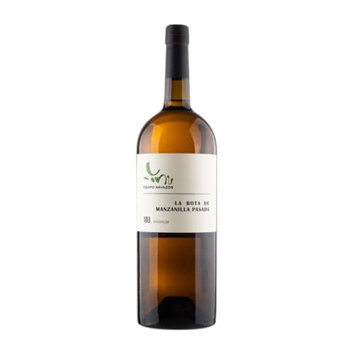 Equipo Navazos La Bota Nº 103 Manzanilla Pasada Palomino Fino Manzanilla-Sanlúcar de Barrameda Magnum-Flasche 1,5 L Verstärkter Wein Equipo Navazos La Bota Nº 103 Manzanilla Pasada Palomino Fino Manzanilla-Sanlúcar de Barrameda Magnum-Flasche 1,5 L Verstärkter Wein von Equipo Navazos
