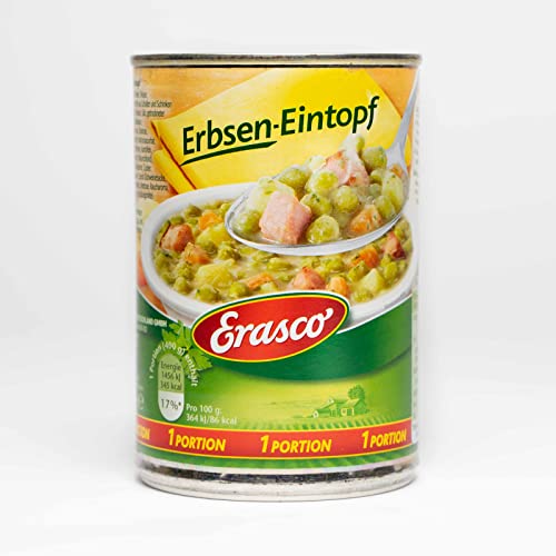 Erasco Erbsen-Eintopf, 6er Pack (6 x 440 g Dose) von Erasco