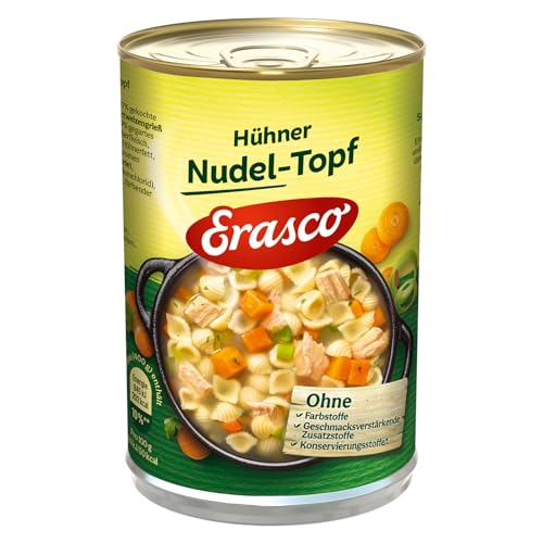 Erasco Hühner Nudel-Topf (1 x 400 g Dose) von Erasco