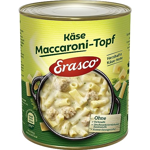 Erasco Maccaroni-Käse Topf 800 g Erasco Maccaroni-Käse Topf 800 g von Erasco