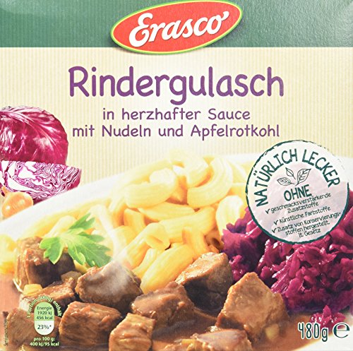 Erasco Rindergulasch, 7er Pack (7 x 480 g) von Erasco