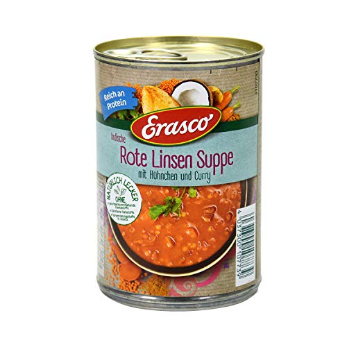 Erasco Roten Linsen Suppe, 390 ml von Erasco