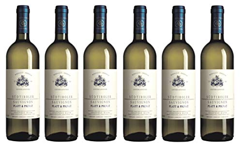 6x 0,75l - 2022er - Erbhof Unterganzner - Platt & Pignat - Sauvignon - Alto Adige D.O.P. - Südtirol - Italien - Weißwein trocken von Erbhof Unterganzner