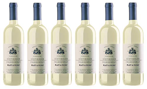 6x 0,75l - 2023er - Erbhof Unterganzner - Platt & Pignat - Chardonnay - Alto Adige D.O.P. - Südtirol - Italien - Weißwein trocken 6x 0,75l - 2023er - Erbhof Unterganzner - Platt & Pignat - Chardonnay - Alto Adige D.O.P. - Südtirol - Italien - Weißwein trocken von Erbhof Unterganzner