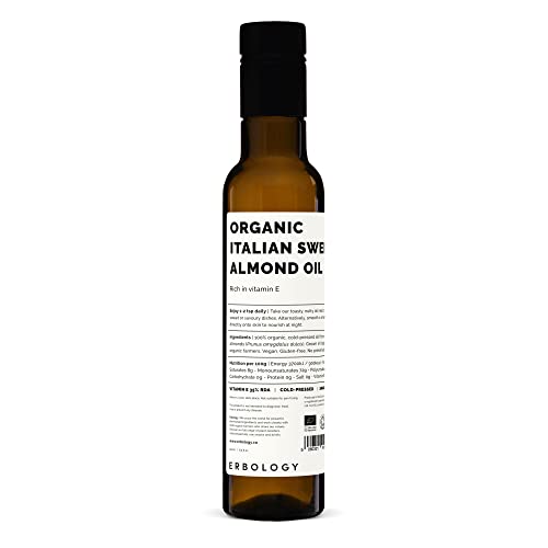 100% Bio-Süßmandelöl 250ml von Erbology