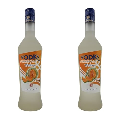 Ercole Gagliano Liquore Vodka Melone Yuriskaja 20% Vol. (1 x 70cl) (Packung mit 2) von Ercole Gagliano