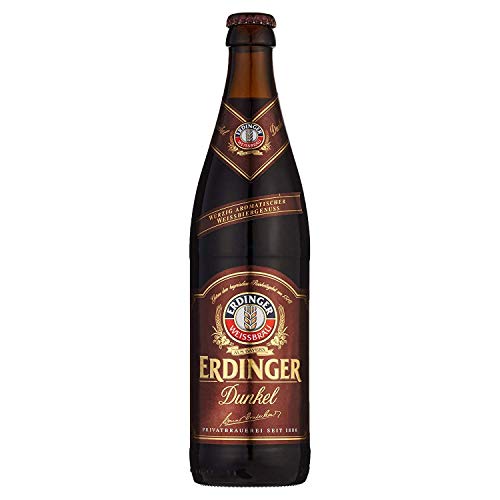 10 Flaschen Erdinger dunkel Weizenbier a 0,5L inc. 0,80€ MEHRWEG Pfand 4,9% vol. 10 Flaschen Erdinger dunkel Weizenbier a 0,5L inc. 0,80€ MEHRWEG Pfand 4,9% vol. von Erdinger