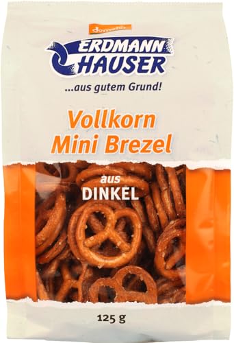 ErdmannHAUSER Getreideprodukte Bio Dinkel Minibrezel (6 x 125 gr) von ErdmannHAUSER Getreideprod