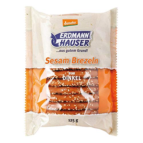 ErdmannHAUSER Getreideprodukte Bio Dinkel Knusperbrezel (6 x 125 gr) von ErdmannHAUSER Getreideprod