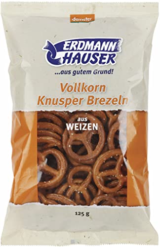 ErdmannHAUSER Getreideprodukte Bio Weizen Knusperbrezel (2 x 125 gr) von ErdmannHAUSER Getreideprod
