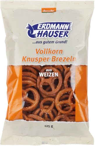 ErdmannHAUSER Getreideprodukte Bio Weizen Knusperbrezel (2 x 125 gr) von ErdmannHAUSER Getreideprod