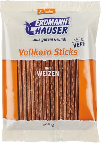 ErdmannHAUSER Getreideprodukte Bio Weizenvollkornsticks (2 x 100 gr) von ErdmannHAUSER Getreideprod