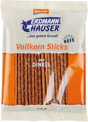 ErdmannHAUSER Getreideprodukte Bio Dinkelvollkornsticks (2 x 100 gr) von ErdmannHAUSER Getreideprodukte