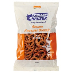 Dinkel-Knusperbrezeln mit Sesam Dinkel-Knusperbrezeln mit Sesam von ErdmannHauser