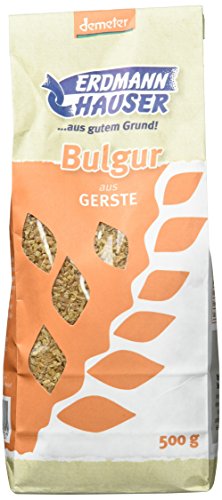 Erdmann Hauser Bio Gerste-Bulgur, 3er Pack (3 x 500 g) von ErdmannHauser