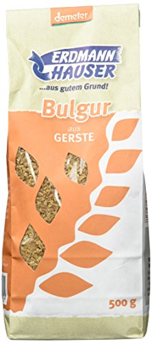 Erdmann Hauser Bio Gerste-Bulgur, 3er Pack (3 x 500 g) von Erdmann Hauser