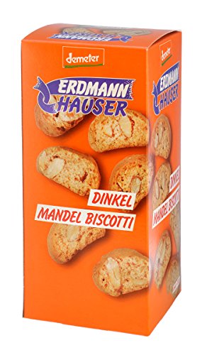 ErdmannHAUSER Getreideprodukte Bio Dinkel Mandel Cantuccini (1 x 180 gr) von ErdmannHauser