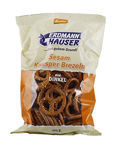 ErdmannHAUSER Weizen-Vollkorn-Knusperbrezel, 125 g von ErdmannHauser