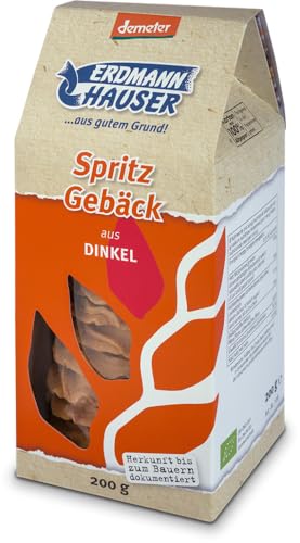 ErdmannHAUSER Getreideprodukte Bio Dinkel Spritzgebäck (2 x 200 gr) von ErdmannHAUSER Getreideprod