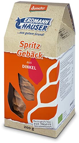 ErdmannHAUSER Getreideprodukte Bio Dinkel Spritzgebäck (6 x 200 gr) von ErdmannHAUSER Getreideprod