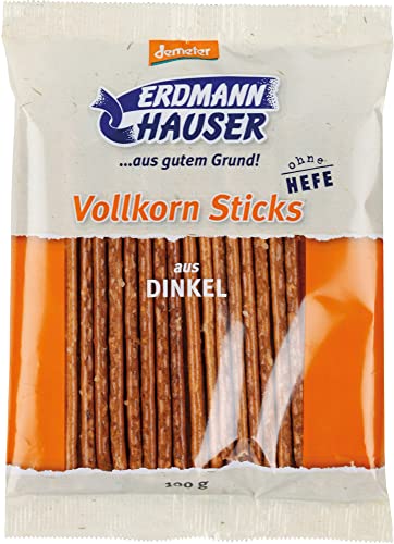 ErdmannHAUSER Getreideprod Bio ErdmannHAUSER demeter Dinkel-Vollkornsticks (2 x 100 gr) von ErdmannHAUSER Getreideprod