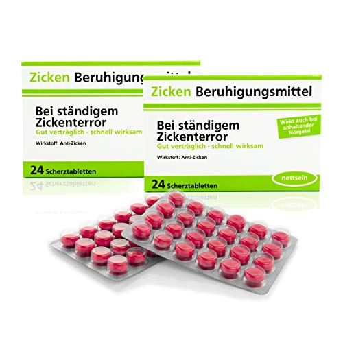 Anti Zicken Präparat Scherztabletten 2 Packungen a 22 von ERFURTH FUN
