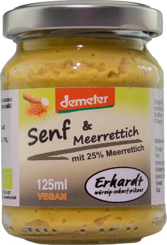 Erhardt Bio Demeter Senf&Meerrettich (2 x 125 ml) von Erhardt