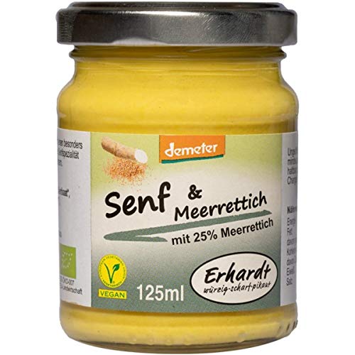 Erhardt Senf & Meerrettich (125 g) - Bio von Erhardt