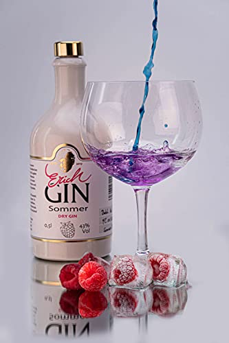 Erich SommerGIN | fruchtiger GIN mit Himbeeren und magischem Moment | 43% vol | 500ml Erich SommerGIN | fruchtiger GIN mit Himbeeren und magischem Moment | 43% vol | 500ml von Erich GIN