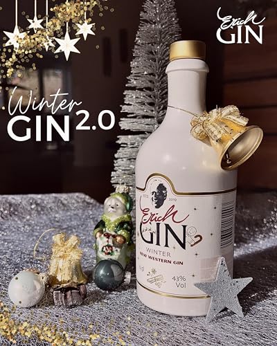 Erich WinterGIN 2.0 | winterlicher GIN aus Zimt, Nelken, Kardamom und Vanille | GlühGIN geeignet | 43% vol | 500ml Erich WinterGIN 2.0 | winterlicher GIN aus Zimt, Nelken, Kardamom und Vanille | GlühGIN geeignet | 43% vol | 500ml von Erich GIN