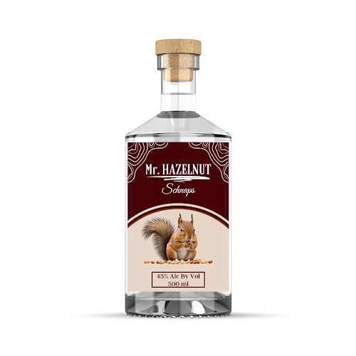 Mr Hazelnut | Haselnussgeist | 43% vol. | 500ml Mr Hazelnut | Haselnussgeist | 43% vol. | 500ml von Erich GIN