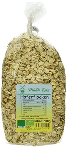 Erks Haferflocken Bioland, 8er Pack (8 x 500 g) von Erks