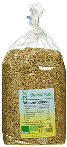 Erks Weizenkörner Bioland, 8er Pack (8 x 1 kg) von Erks