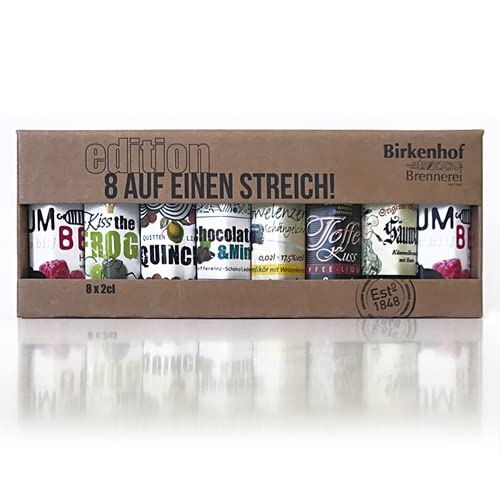 Likör BIRKENHOF Tasting Set 8 x 20 ml von Ermuri Genuss Company