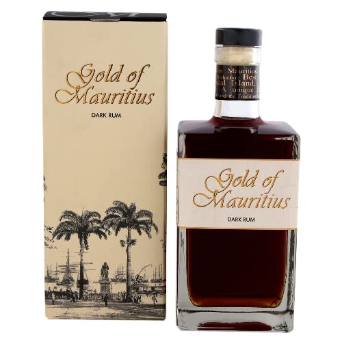 Rum GOLD OF MAURITIUS Dark 40% Vol. 700 ml von Ermuri Genuss Company