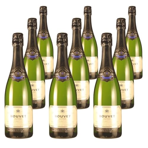 Vorteilspaket Bouvet-Ladubay Saumur Brut ''Saphir'' blanc Vintage Méthode Traditionnelle (9 x 0.75 Liter)/ErnenWein/Wine von ErnenWein