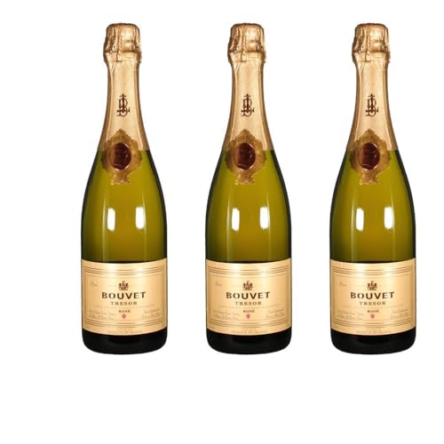 Vorteilspaket Bouvet-Ladubay TRESOR Brut Rosé Nonpareil Fûts de Chêne (3 x 0.75 Liter)/ErnenWein/Wine von ErnenWein