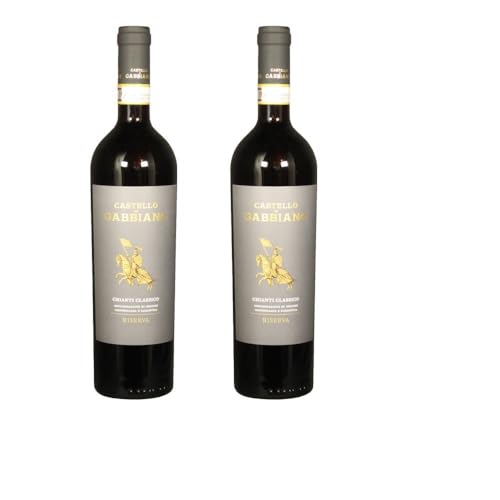 Vorteilspaket Castello di Gabbiano Cavaliere d`Oro RISERVA Chianti Classico DOC (2 x 0.75 Liter)/ErnenWein/Wine von ErnenWein
