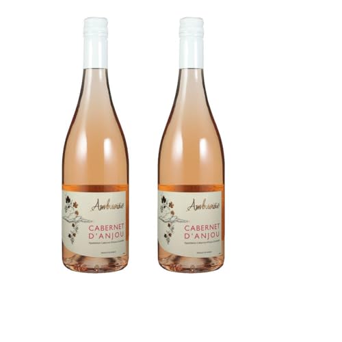 Vorteilspaket Caves de la Loire Cabernet d'Anjou (lieblich) L´Ambroisie AOC (2 x 0.75 Liter)/ErnenWein/Wine von ErnenWein