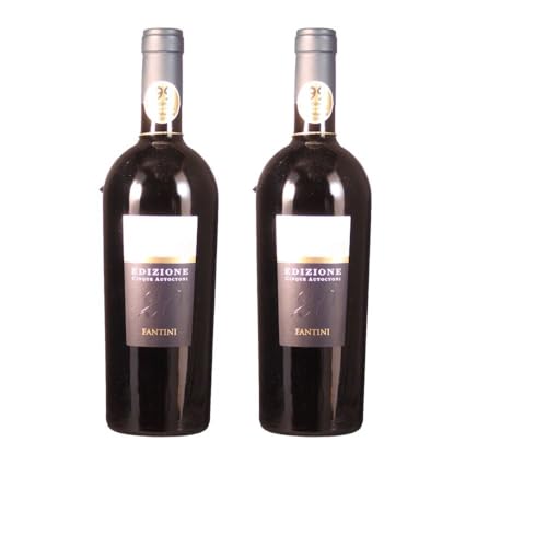Vorteilspaket Farnese Edizione Cinque Autoctoni Vino Rosso Unfiltered (2 x 0.75 Liter)/ErnenWein/Wine von ErnenWein