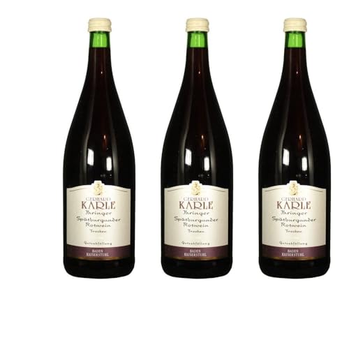 Vorteilspaket Gerhard Karle (1L) Spätburgunder Ihringer Trocken (47) (3 x 1.00 Liter)/ErnenWein/Wine von ErnenWein