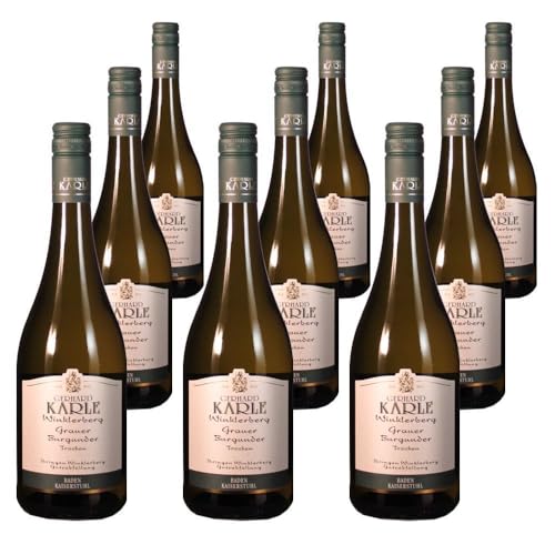 Vorteilspaket Gerhard Karle Grauer Burgunder (06) Kabinett trocken Ihringer Winklerberg (06) (9 x 0.75 Liter)/ErnenWein/Wine von ErnenWein
