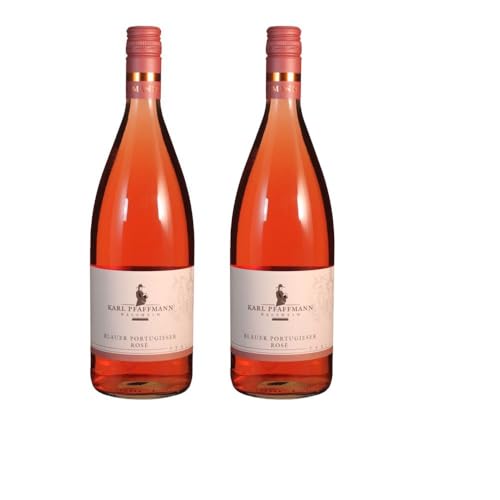 Vorteilspaket Karl Pfaffmann (1L) Blauer Portugieser (3) Rosé lieblich Dt. Qualitätswein (2 x 1.00 Liter)/ErnenWein/Wine von ErnenWein