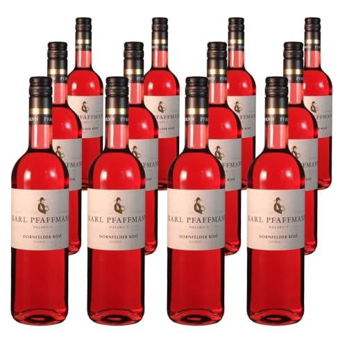 Vorteilspaket Karl Pfaffmann Dornfelder Rosé trocken (103) Qualitätswein (12 x 0.75 Liter)/ErnenWein/Wine von ErnenWein