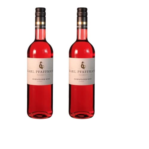 Vorteilspaket Karl Pfaffmann Dornfelder Rosé trocken (103) Qualitätswein (2 x 0.75 Liter)/ErnenWein/Wine von ErnenWein