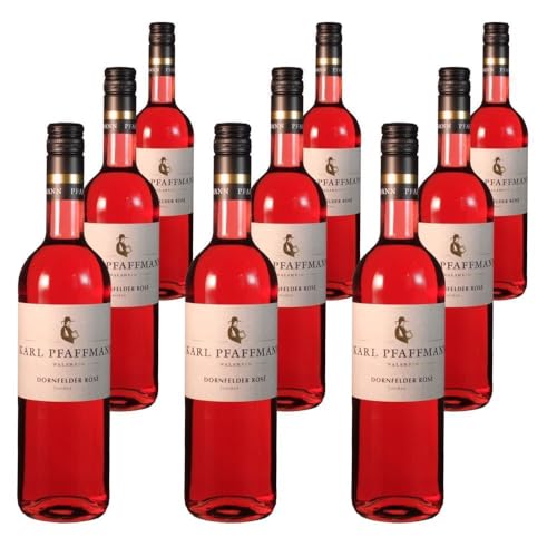 Vorteilspaket Karl Pfaffmann Dornfelder Rosé trocken (103) Qualitätswein (9 x 0.75 Liter)/ErnenWein/Wine von ErnenWein